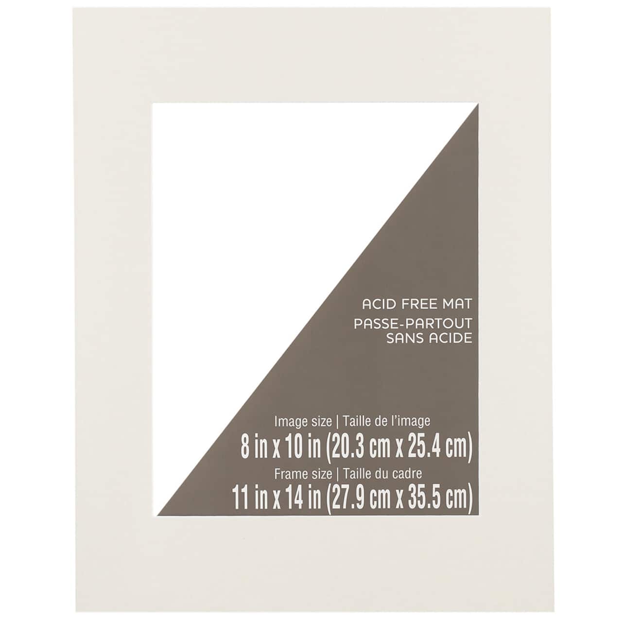 Passe-partout de 27,9 cm x 35,5 cm de Studio Décor avec ouverture de 20,3 cm x 25,4 cm